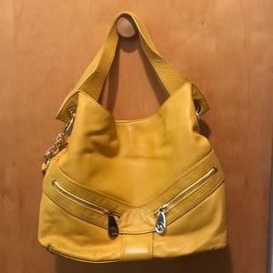 Michael Kors Yellow Leather Purse